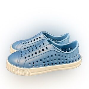 Kids Blue Slip-On Shoes